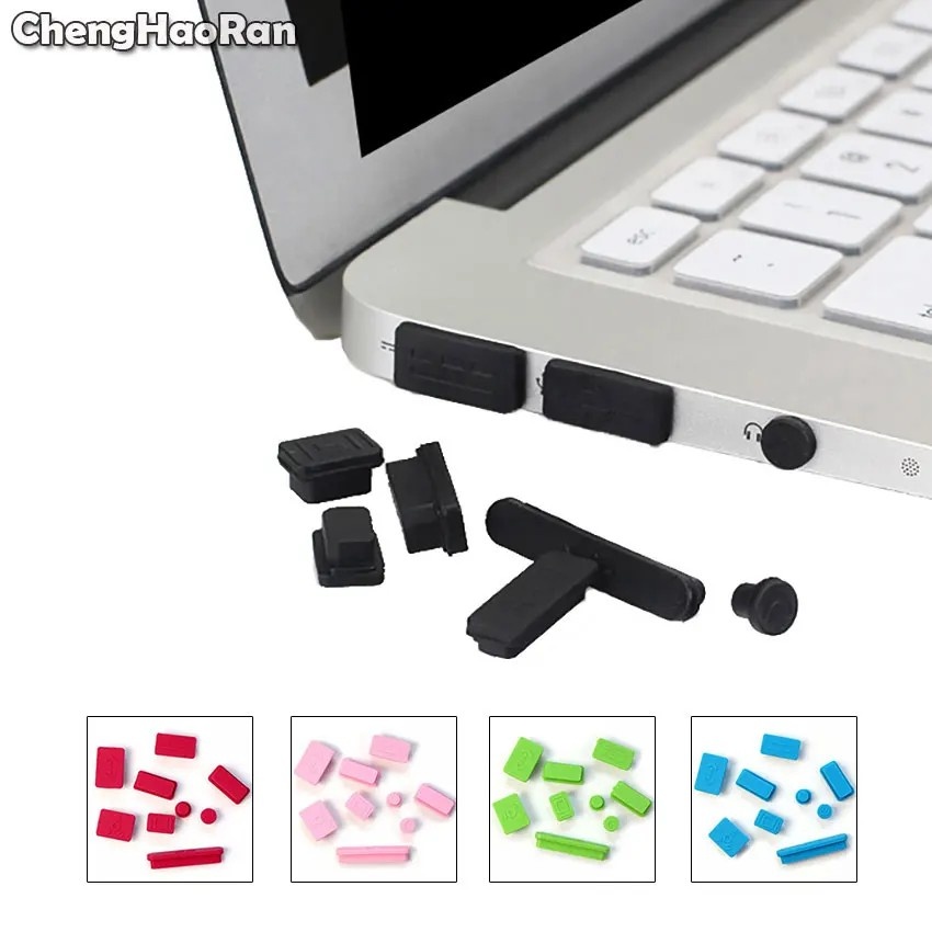 Protetores de Porta Anti-Poeira Macbook: Kit 9 Unidades