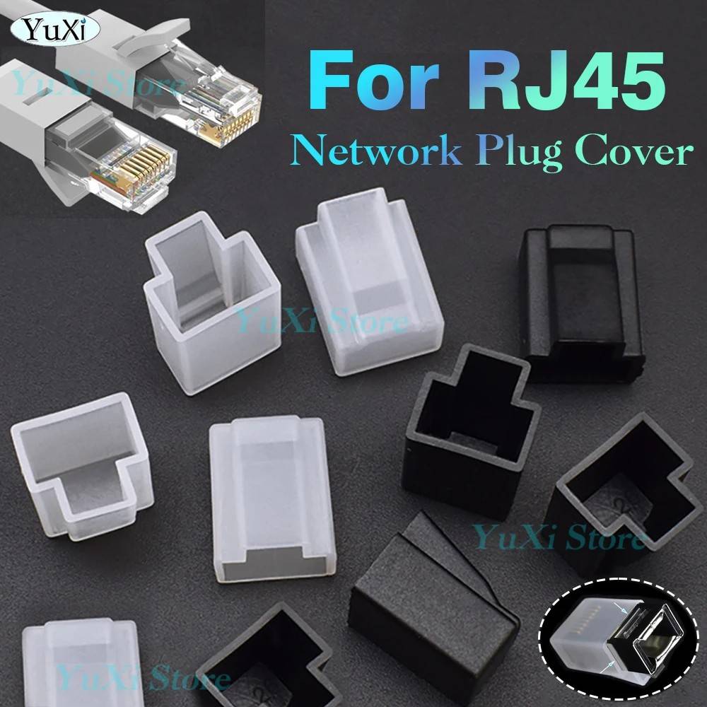 Protetores RJ45: Kit 10 Unidades Anti-Poeira