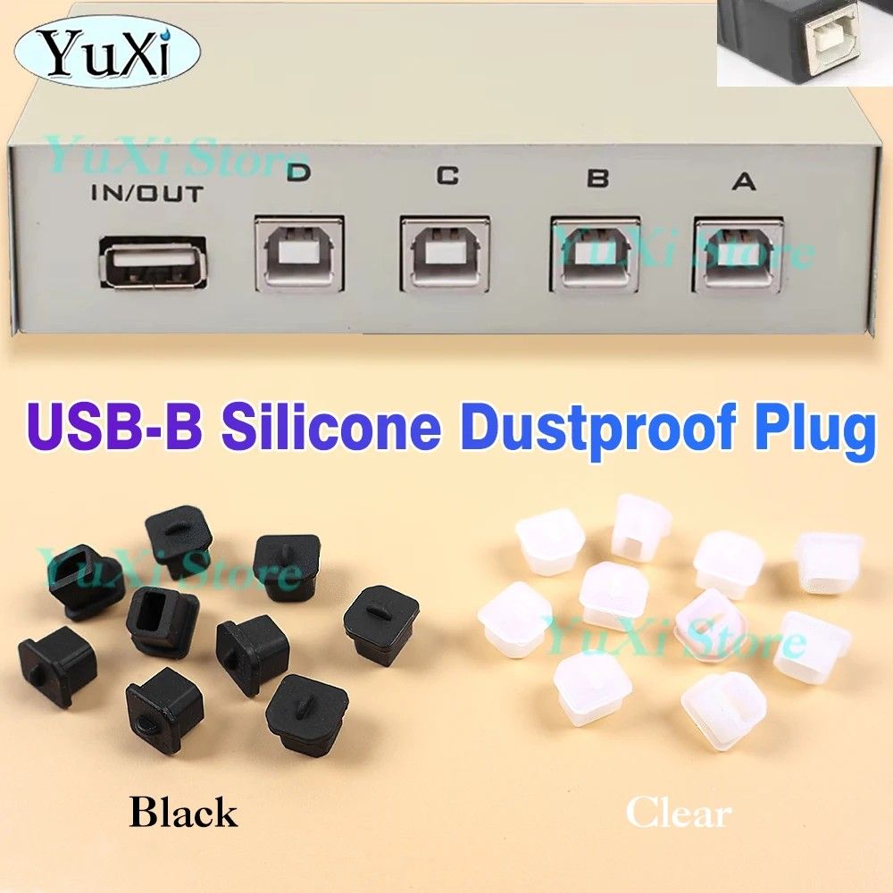 Protetores USB-B: Capas Antipoeria em Silicone