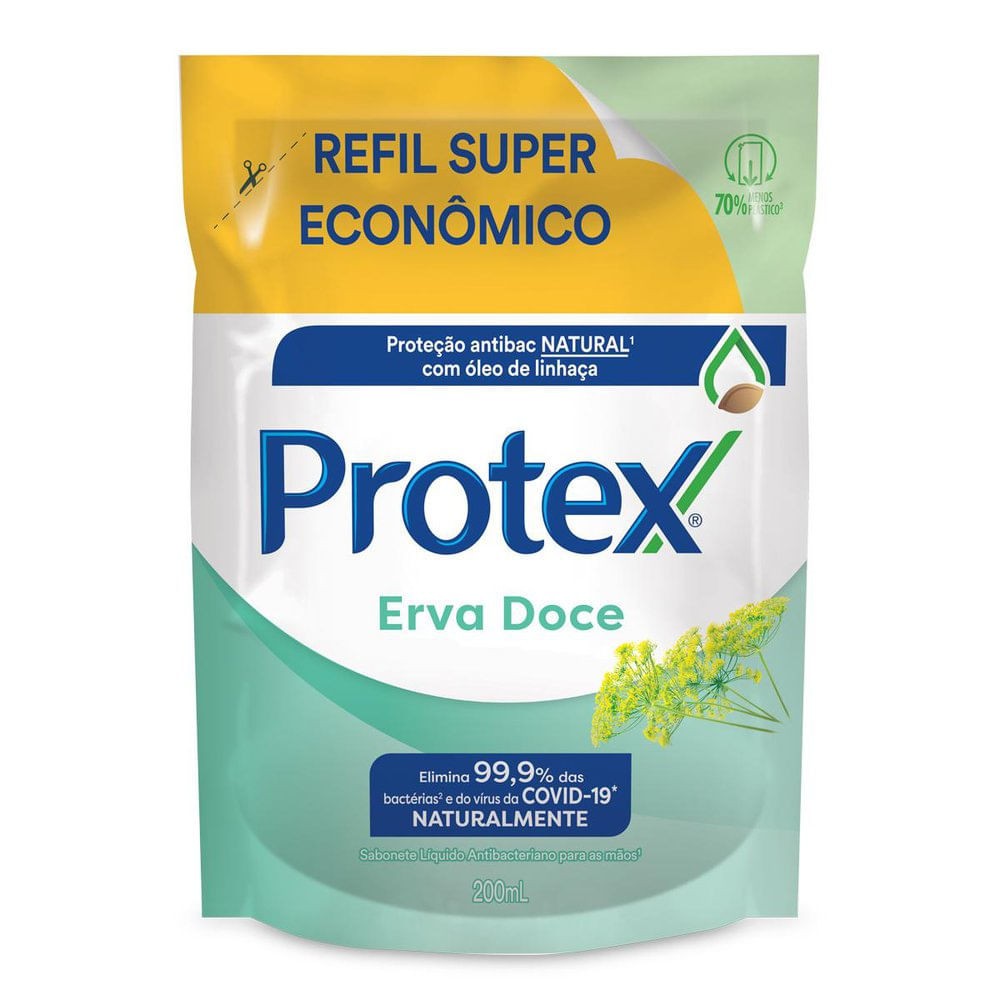 Protex Erva-Doce Refil 200ml: Proteção e Frescor