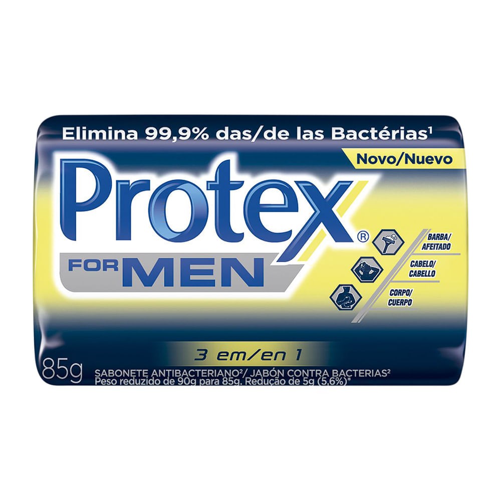 Protex For Men 3 em 1: Limpeza Total!