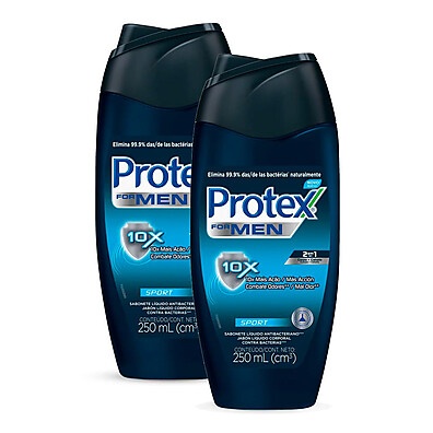 Protex For Men Sport: Kit com 2 Sabonetes 250ml