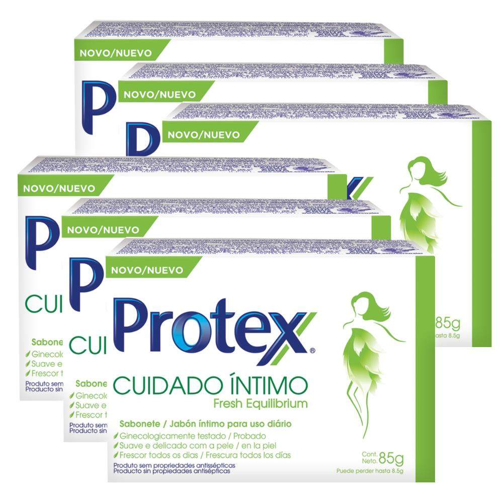 Protex Íntimo: Kit 6 Sabonetes Fresh Equilibrium 85g