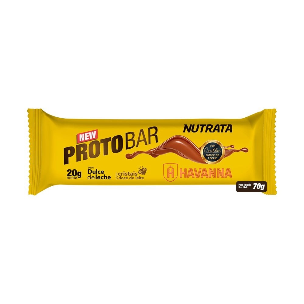 Protobar Havanna: 20g de Proteína e Sabor Inigualável