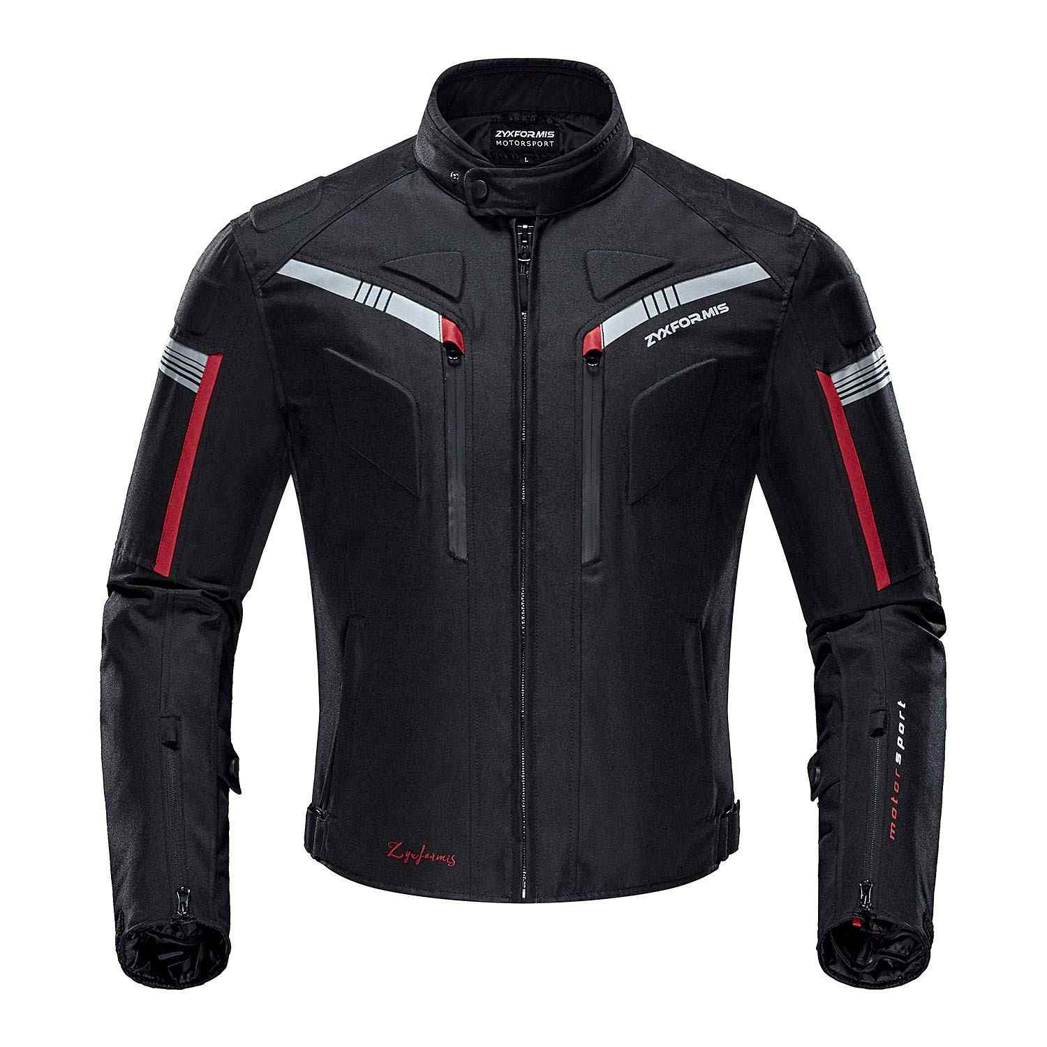 Jaqueta de motociclista, à prova de vento e à prova d'água, com armadura corporal completa, para outono inverno verão masculino
