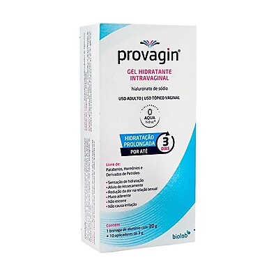 Provagin Gel: Hidratação Íntima por Até 3 Dias