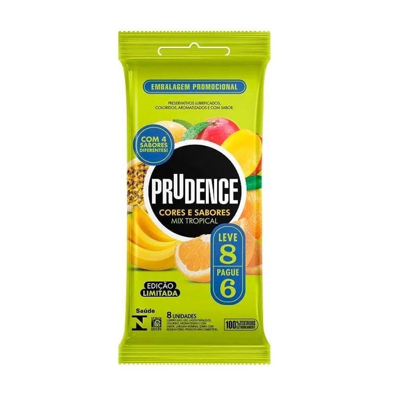 Prudence Mix Tropical: Prazer com Cores e Sabores!