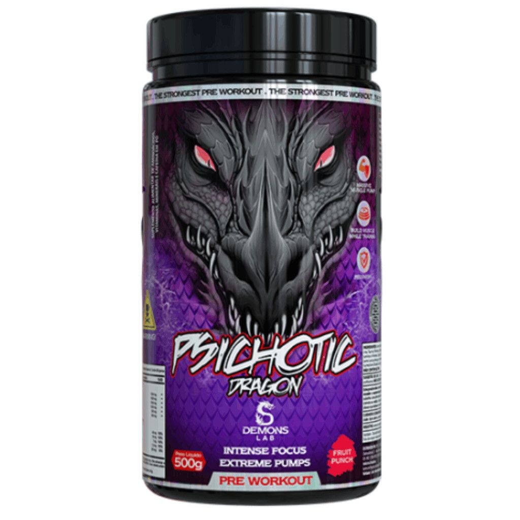 Psichotic Dragon 500g: Pré-Treino Demons Lab