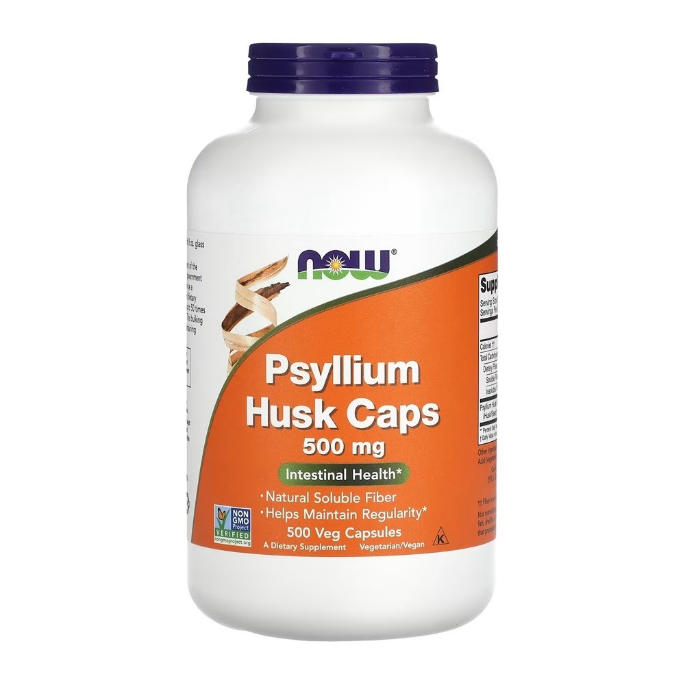 Psyllium 500mg Now Foods: A Fibra para Sua Saúde!