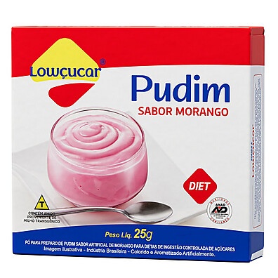 Pudim de Morango Diet: Sabor Sem Culpa!