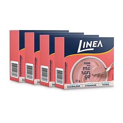 Pudim Linea Morango: 4 Delícias Sem Açúcar!