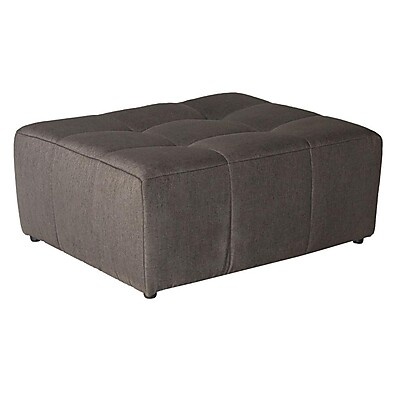 Puff Modular Soho Linho Grafite – Conforto e Estilo Moderno