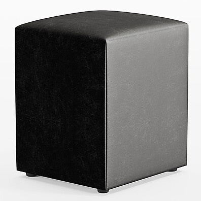 Puff Quadrado Preto: Conforto e Versatilidade