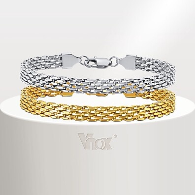 Pulseira Aço Inox: Luxo e Estilo!