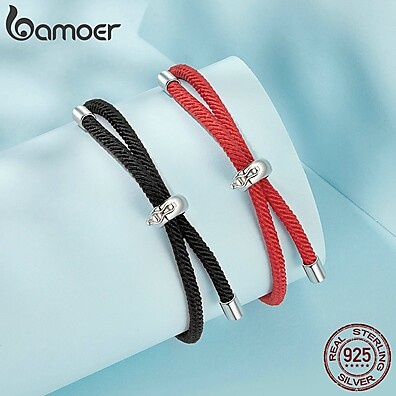 Pulseira Bamoer 925: Elegância em Prata para Você
