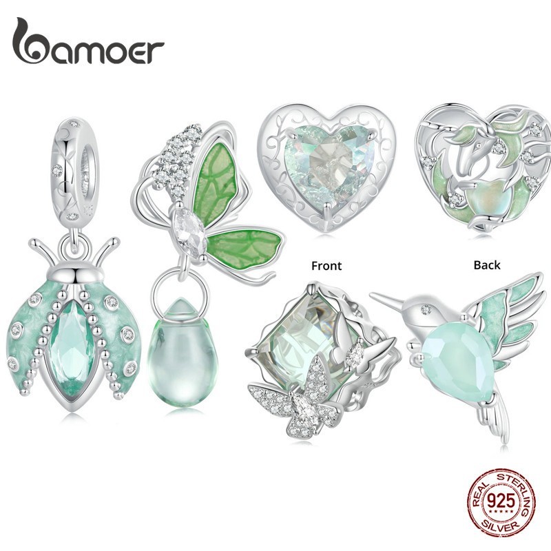 Pulseira Bamoer Prata 925: Encanto e Elegância