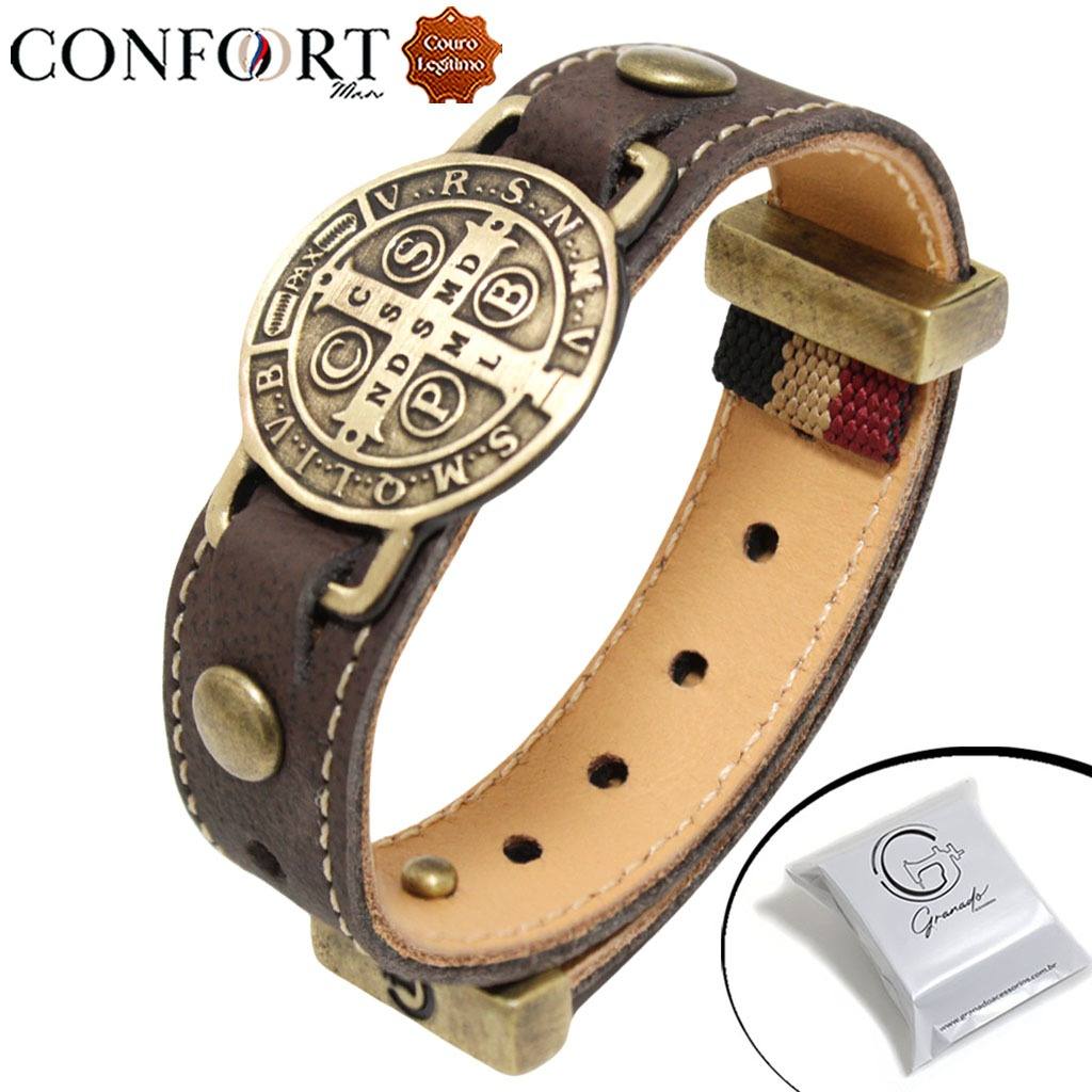 Pulseira Country São Bento: Estilo e Proteção!