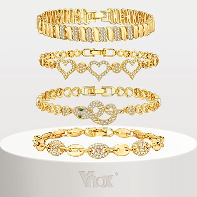 Pulseira Cubana Feminina: Elegância em Ouro 18k