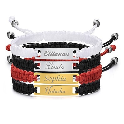 Pulseira de Identificação Bebê Vnox: Segurança com Estilo