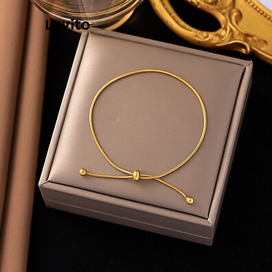 Pulseira Dourada Lovito: Elegância no Dia a Dia