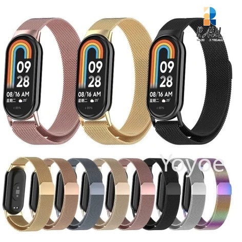 Pulseira Magnética Xiaomi Mi Band 8/9/10: Elegância e Conforto no Seu Pulso