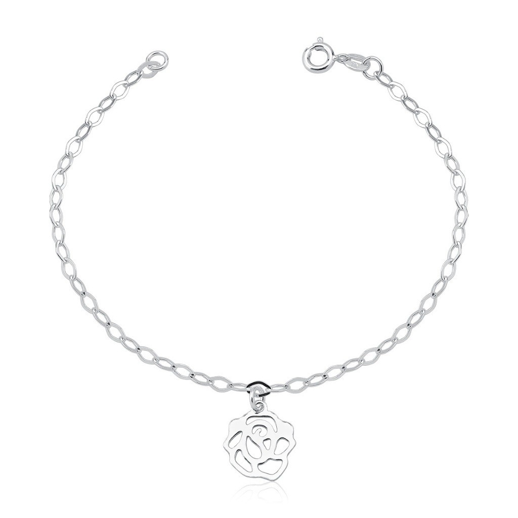 Pulseira Margarida Prata 925: Delicadeza e Charme