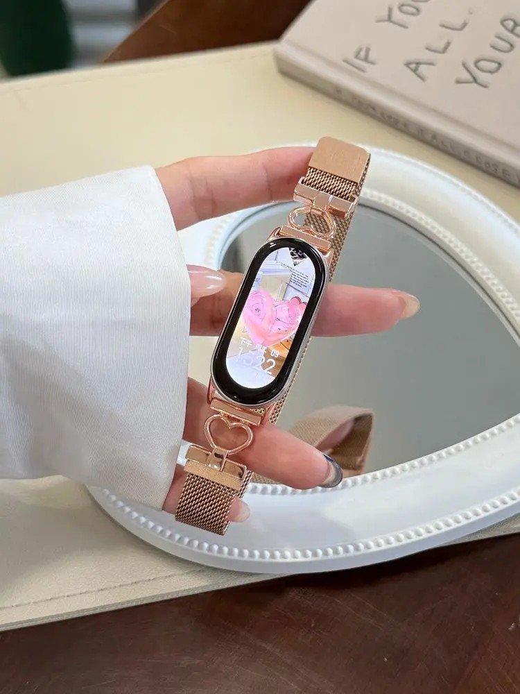 Pulseira Milanese Magnética Mi Band