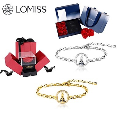 Pulseira Nossa Senhora: Elegância em Ouro 18k