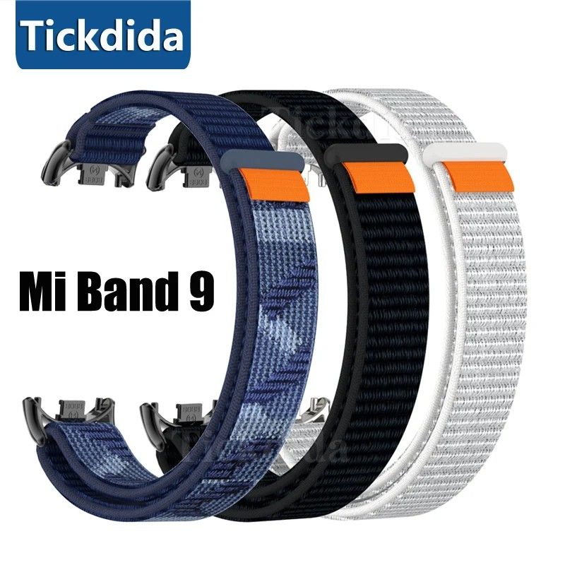 Pulseira Nylon Respirável Mi Band: Conforto e Estilo