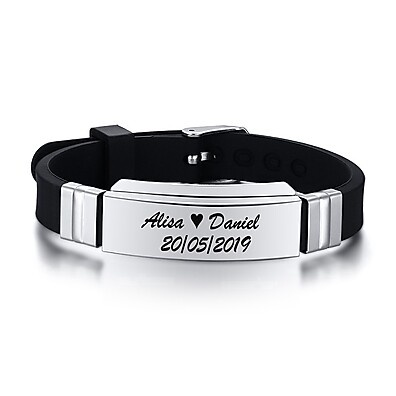 Pulseira Personalizada: Nome e Estilo!
