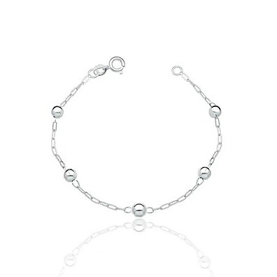 Pulseira Prata 925 Bolinhas: Elegância em 5mm