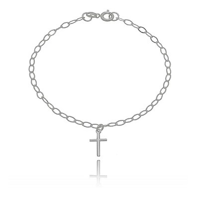 Pulseira Prata 925 Cruz: Elegância e Fé