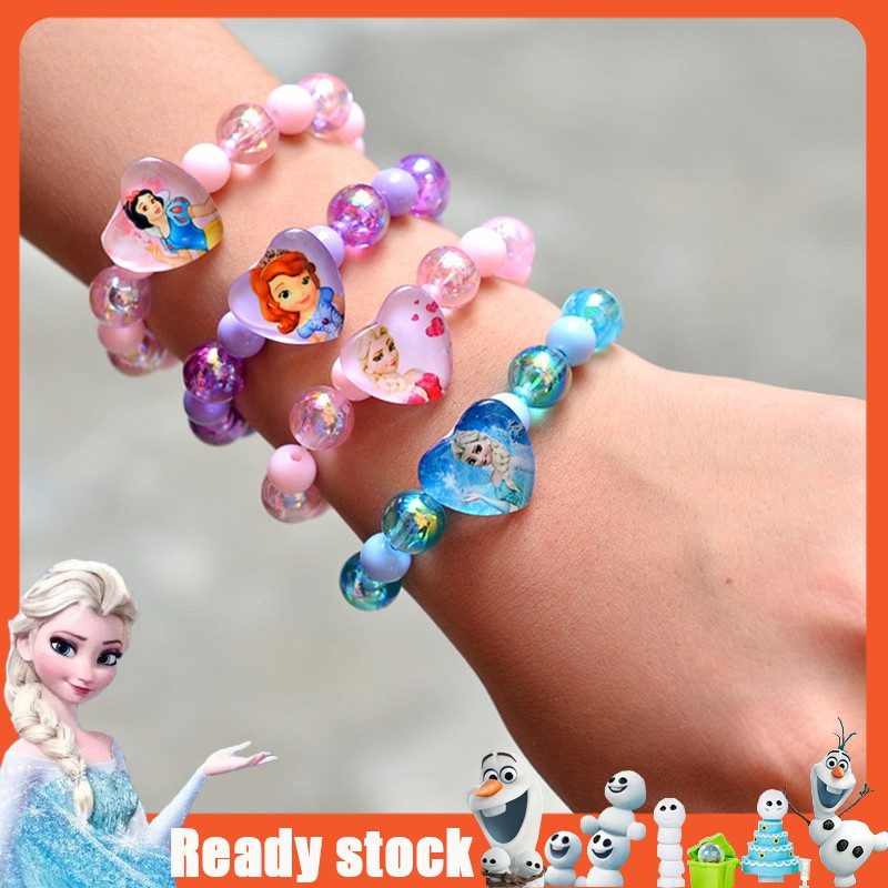 Pulseira Princesa Crianças: Acessório Ideal para Festas e Presentes