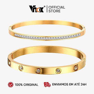 Pulseiras Ouro 18K Zircônia: Presente Inesquecível
