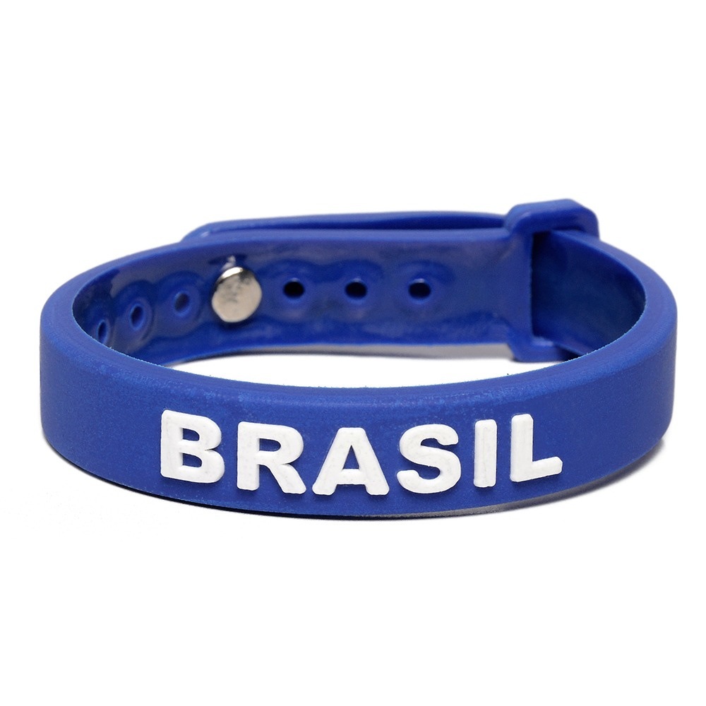 Pulseira BRASIL: Estilo e Fé no Seu Pulso!