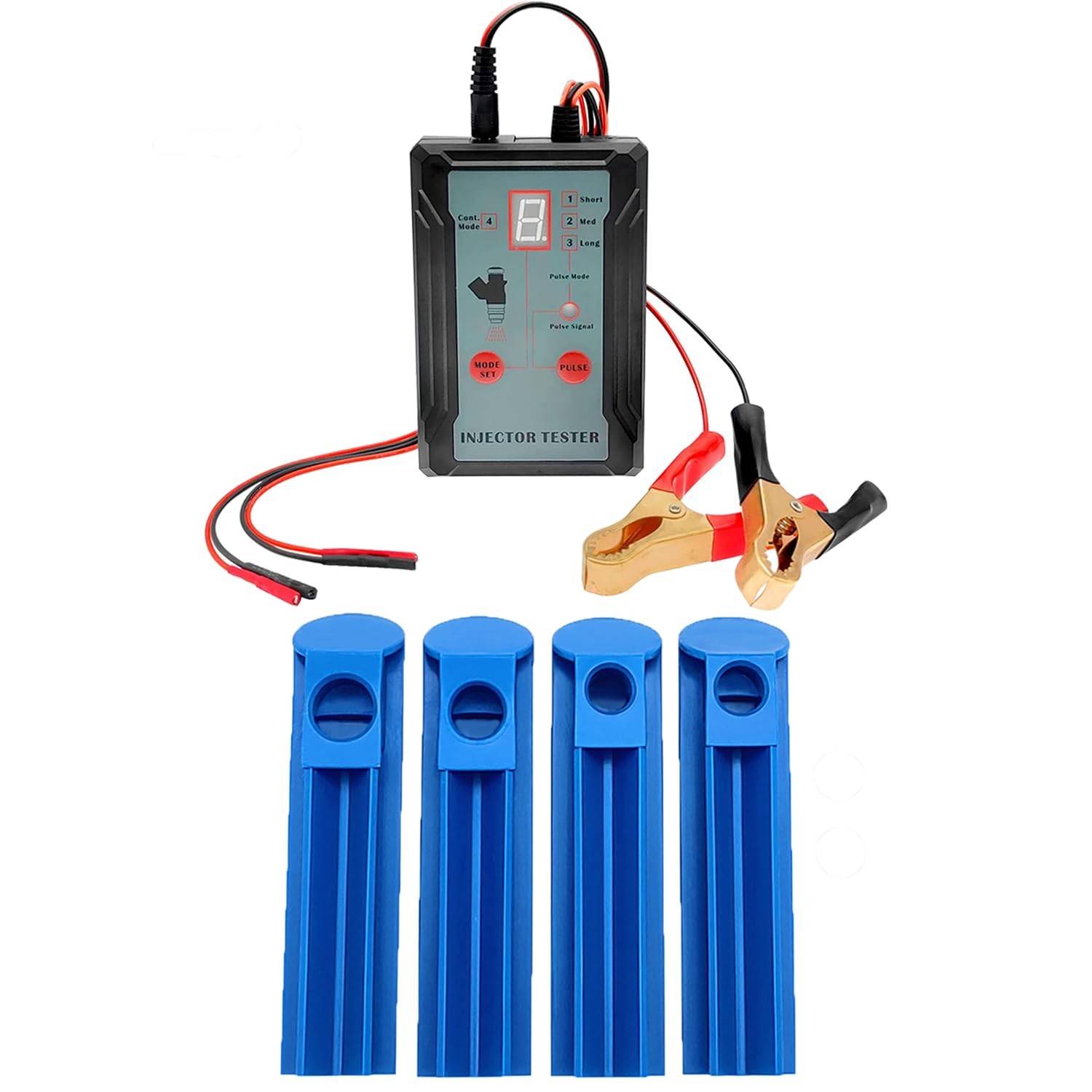 Kit Limpeza e Teste Injetor Combustível 8 Pulsos 12V/5V - DIY Profissional