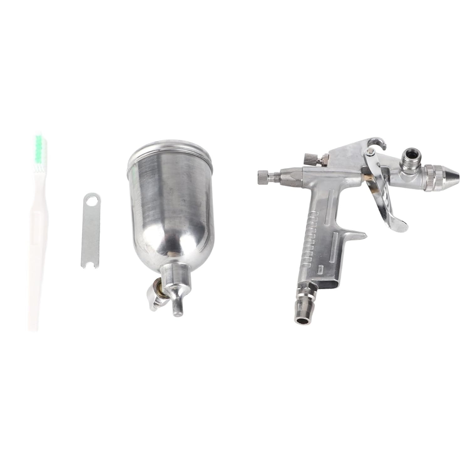 Pistola de Pulverização Profissional 0.5mm - Mini Spray Gun 125ml para Pintura Automotiva