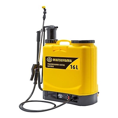 Pulverizador Costal 16L Matsuyama: Bateria e Manual