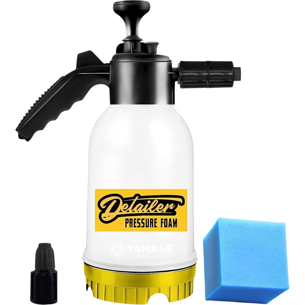 Pulverizador Manual Snow Foam Detailer 2L: Espuma Perfeita para Detalhamento Automotivo