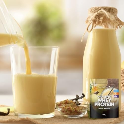 Puravida Suplemento Whey Protein Grassfed Baunilha 450g