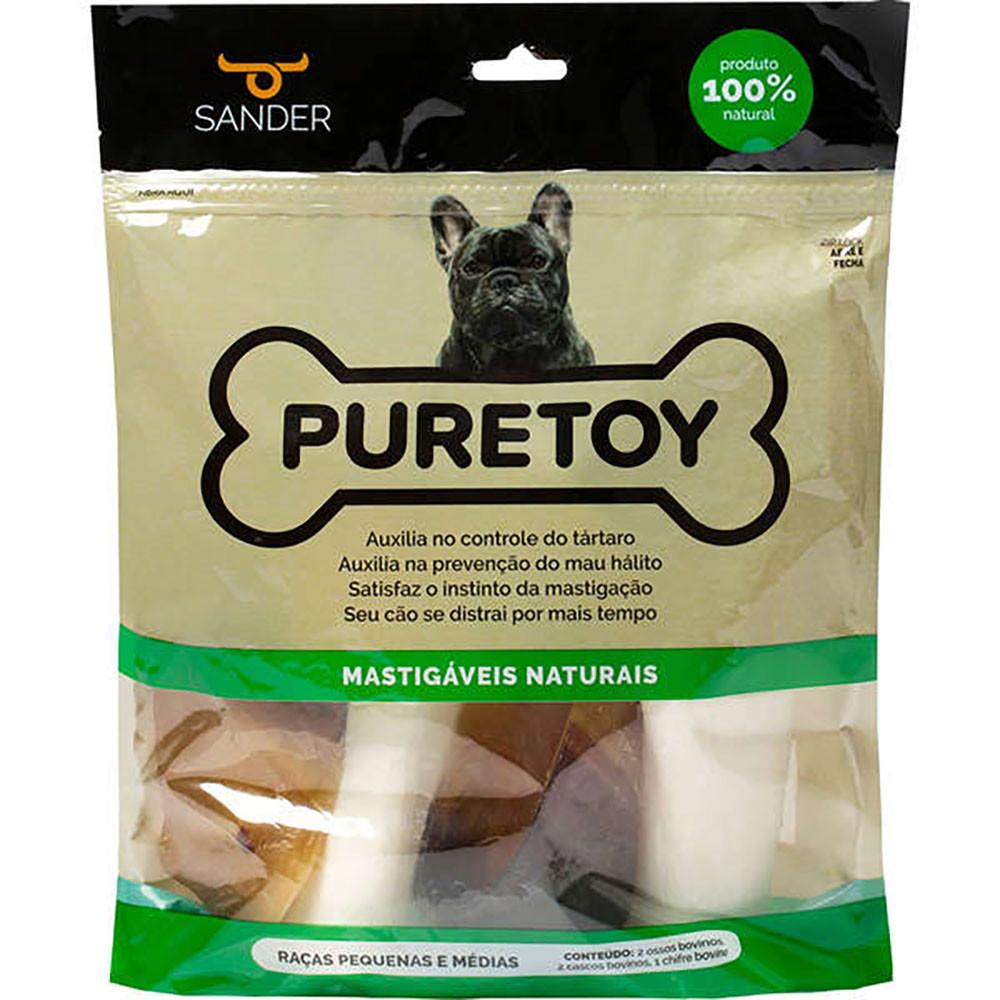 Puretoy: Kit Mastigáveis Naturais para Cães