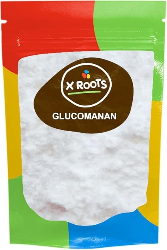 Glucomanan Em Pó 100% Puro 250gr Embalagem Abre e Fecha - X Roots