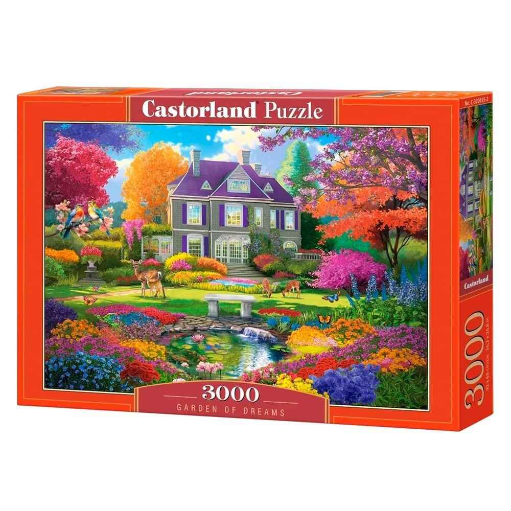 Puzzle 3000 Peças: Jardim dos Sonhos Castorland