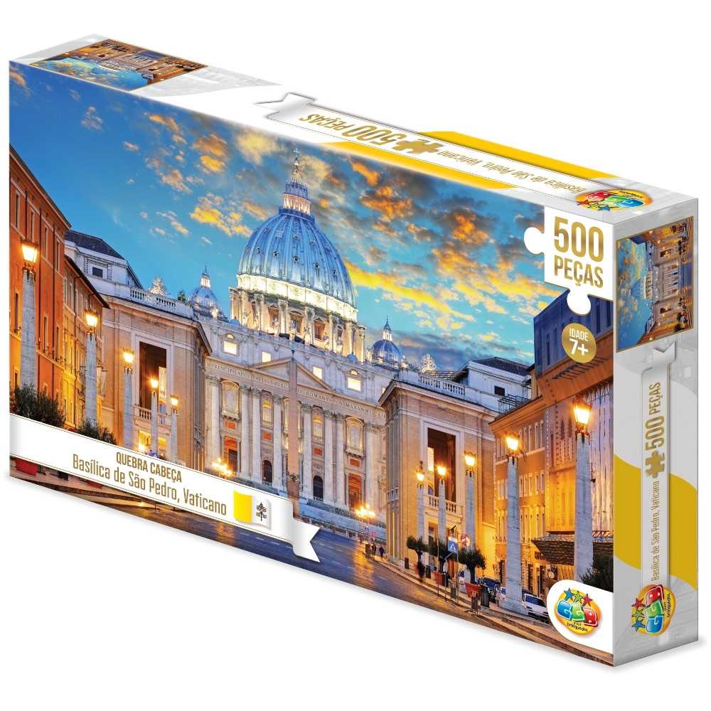 Puzzle Basílica de São Pedro: 500 Peças