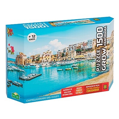 Puzzle Castellammare del Golfo: 1500 Peças de Relaxamento