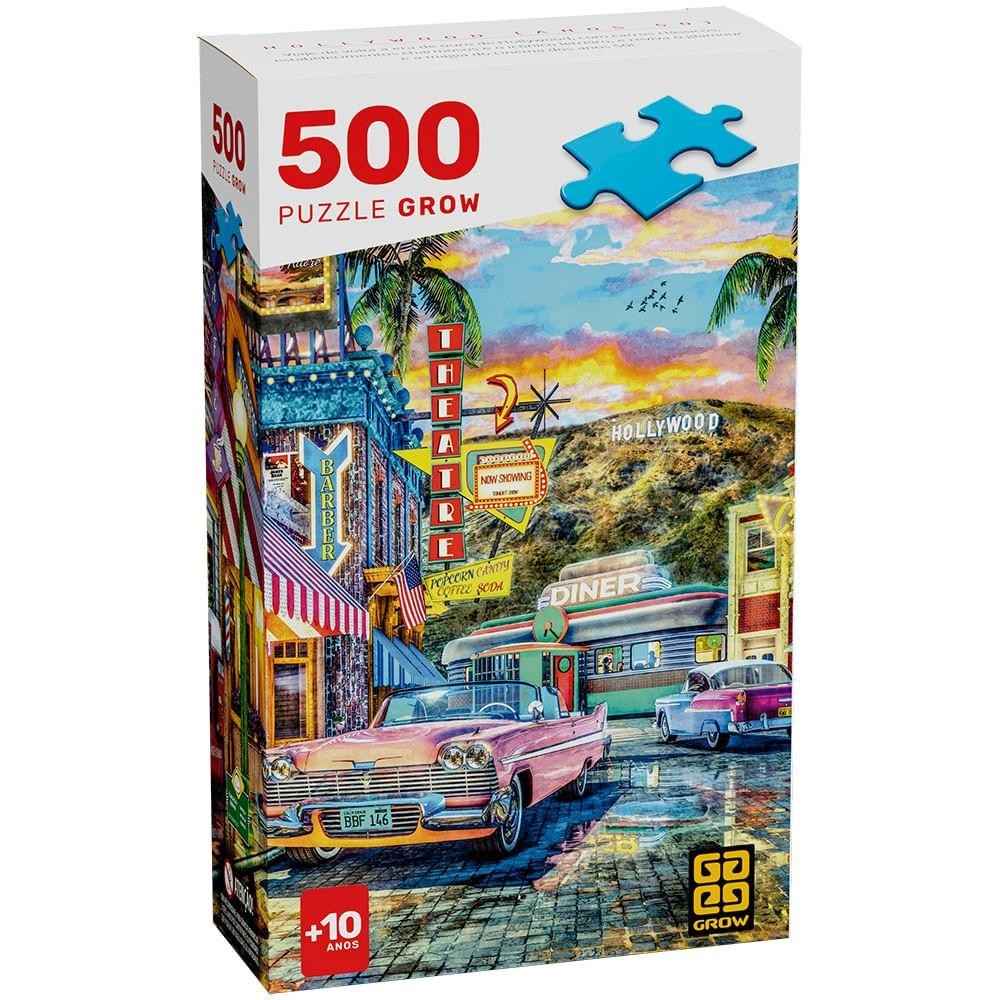 Puzzle Hollywood Anos 50: 500 Peças de Puro Glamour