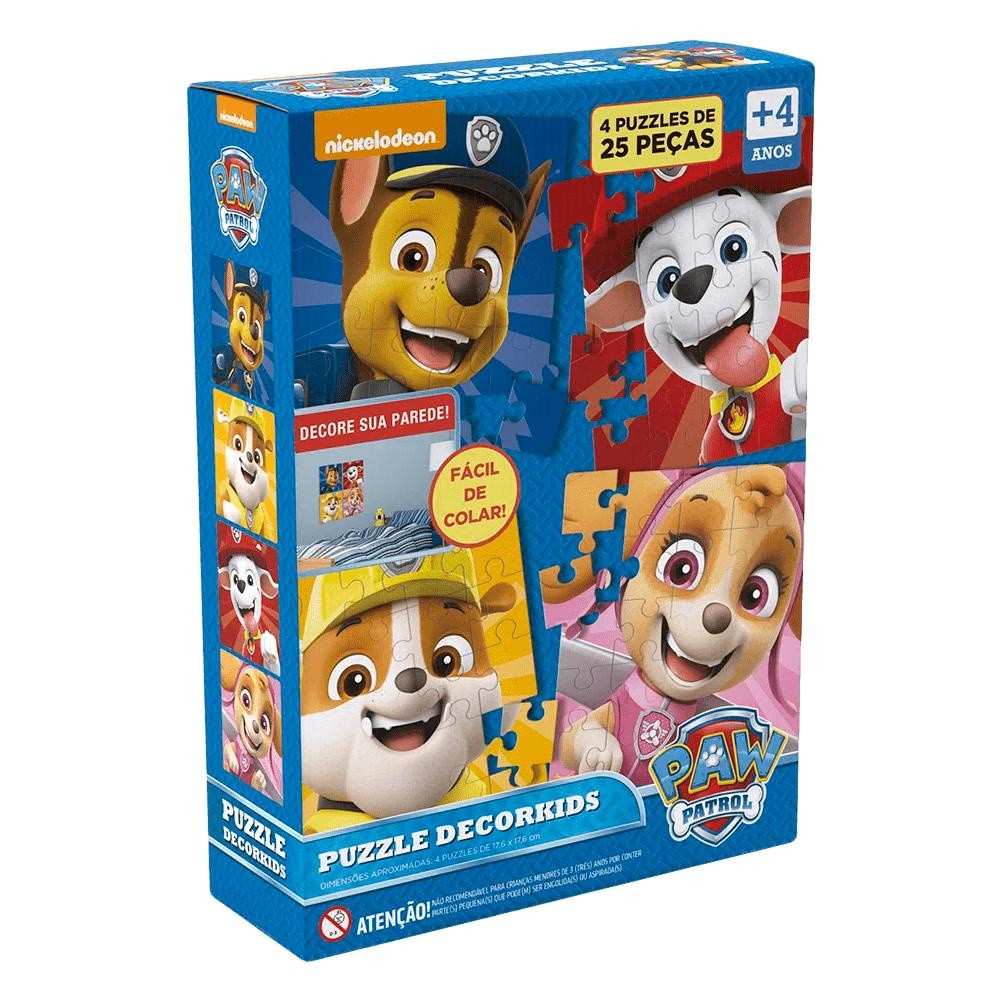 Puzzle Patrulha Canina: Decore com Seus Heróis!