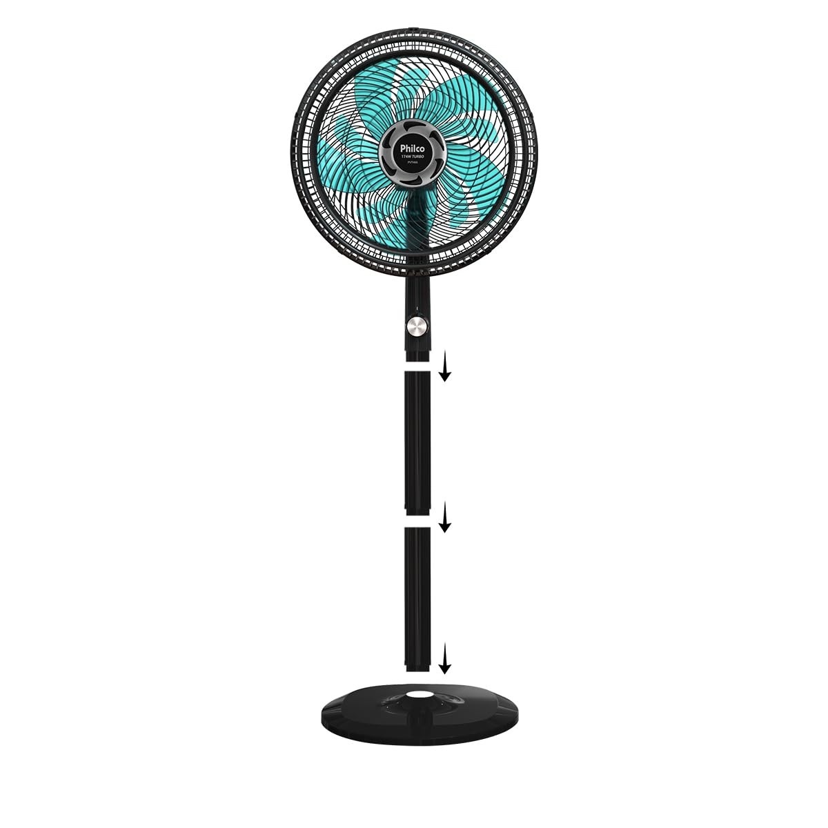 Ventilador Philco PVT466 Maxx Force 174W 127V Preto - Potência e Conforto Refrescante