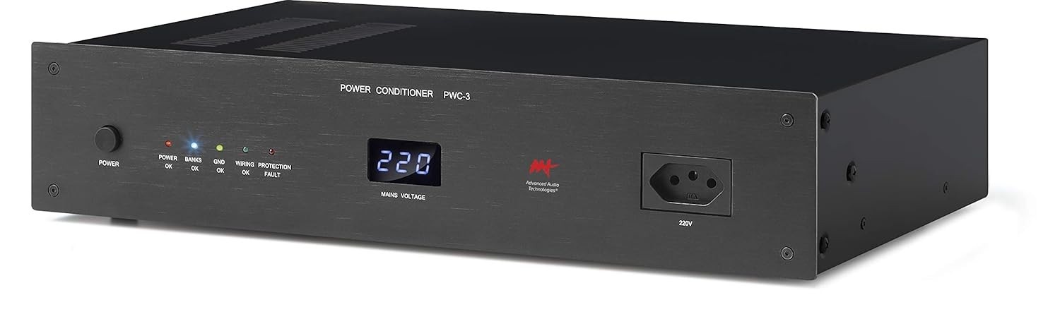 AAT PWC-3: Condicionador de Energia Premium 2700W para Áudio, Vídeo e Home Theater