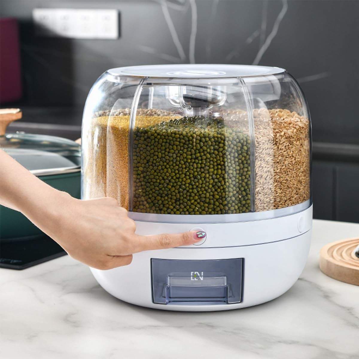 python-a-com-fly-6-armazenamento-dispensador-divisorias-graos-de-rotativo-a